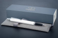 Шариковая ручка Parker IM Metal White CT