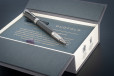Ручка роллер Parker Duofold Prestige Centennial Black Chevron CT