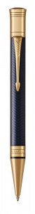 Шариковая ручка Parker Duofold Prestige Centennial Blue Chevron GT