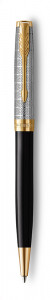 Шариковая Ручка Parker Sonnet Premium Metal Black GT