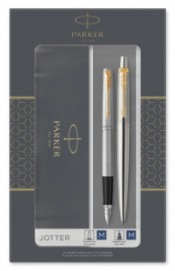 Набор Parker Jotter Core Stainless Steel GT