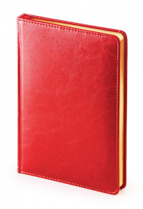Ежедневник недатированный А5 Sidney (красный)
